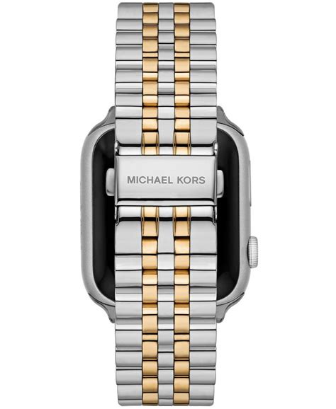 michael kors watch with iphone|two tone apple watch strap.